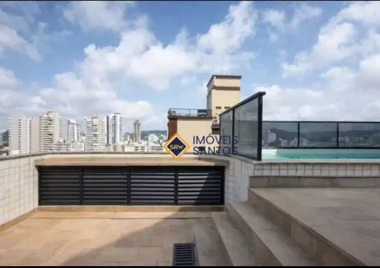 Cobertura com 1 Quarto à venda, 112m² no Pompéia, Santos