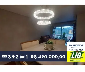 Apartamento com 3 Quartos à venda, 65m² no Vila Gomes, São Paulo
