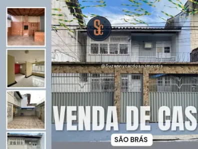 Sobrado com 4 Quartos à venda, 250m² no São Brás, Belém