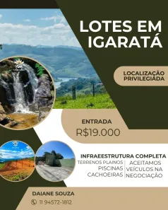 Lote/Terreno à venda, 600m² no , Igaratá