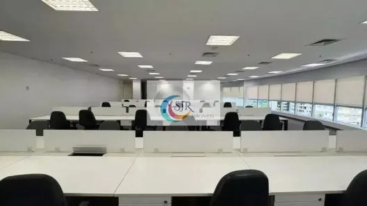 Sala Comercial para alugar, 418m² no Cidade Monções, São Paulo