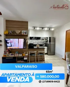 Apartamento com 2 Quartos à venda, 65m² no Valparaíso, Serra