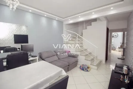 Sobrado com 3 Quartos à venda, 98m² no Campestre, Santo André