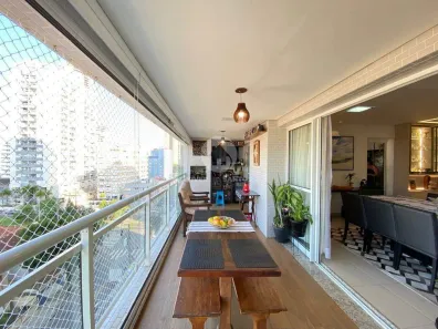Apartamento com 3 Quartos à venda, 131m² no Marapé, Santos