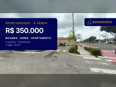 Apartamento com 2 Quartos à venda, 50m² no Bicanga, Serra
