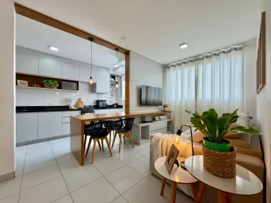 Apartamento com 2 Quartos à venda, 50m² no Rio Branco, Belo Horizonte