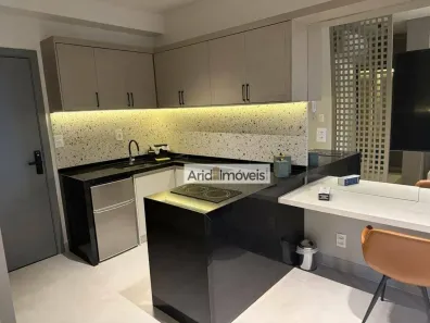 Apartamento com 1 Quarto para alugar, 32m² no Jardim Paulistano, São José do Rio Preto