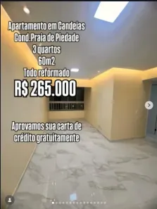 Apartamento com 3 Quartos à venda, 60m² no Piedade, Jaboatão dos Guararapes