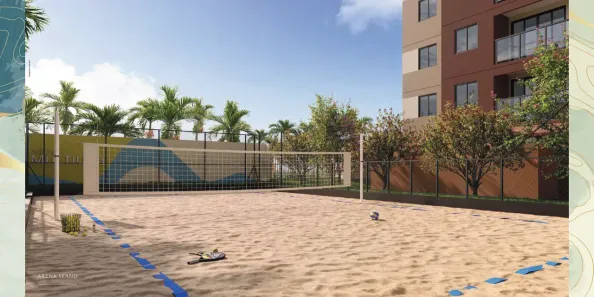Apartamento com 2 Quartos à venda, 49m² no Praia do Futuro II, Fortaleza