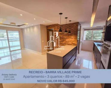 Apartamento com 3 Quartos à venda, 89m² no Recreio dos Bandeirantes, Rio de Janeiro