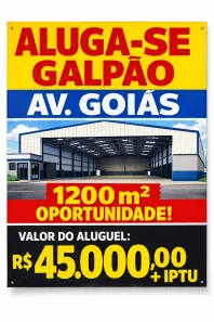 Galpão/Depósito/Armazém para alugar, 1200m² no Barcelona, São Caetano do Sul