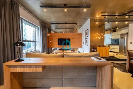 Apartamento com 1 Quarto à venda, 70m² no Cidade Monções, São Paulo