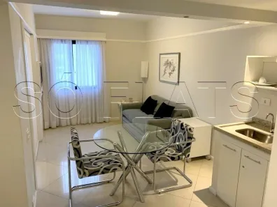 Apartamento com 1 Quarto para alugar, 33m² no Jardim Paulista, São Paulo