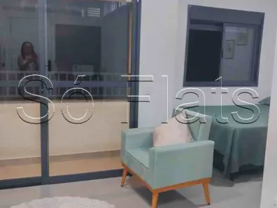 Flat com 1 Quarto para alugar, 27m² no Água Branca, São Paulo