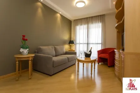 Flat com 1 Quarto à venda, 40m² no Indianópolis, São Paulo