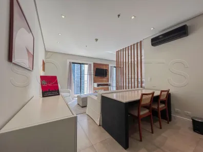 Flat com 1 Quarto para alugar, 42m² no Itaim Bibi, São Paulo