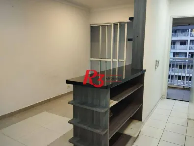 Apartamento com 1 Quarto para venda ou aluguel, 50m² no Vila Mathias, Santos