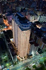 Apartamento com 4 Quartos para alugar, 380m² no Gonzaga, Santos