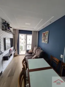 Apartamento com 2 Quartos para alugar, 56m² no Cidade Luiza, Jundiaí