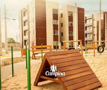 Apartamento com 2 Quartos à venda, 57m² no Aluízio Campos, Campina Grande