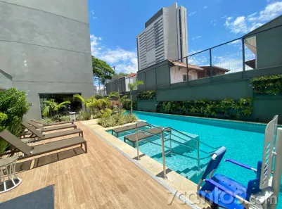 Apartamento com 1 Quarto para alugar, 28m² no Vila Cordeiro, São Paulo