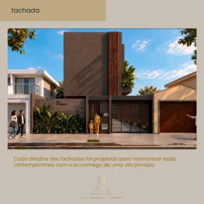 Casa com 2 Quartos à venda, 110m² no Campo Grande, Santos