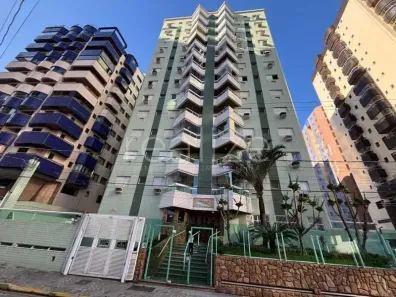 Apartamento com 2 Quartos para alugar, 82m² no Aviação, Praia Grande
