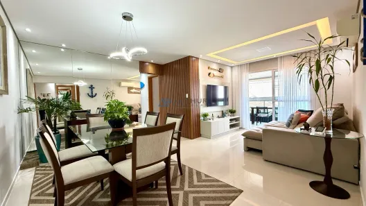 Apartamento com 3 Quartos à venda, 131m² no Canto do Forte, Praia Grande