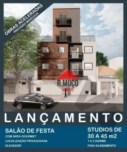 Apartamento com 2 Quartos à venda, 37m² no Vila Rio Branco, São Paulo