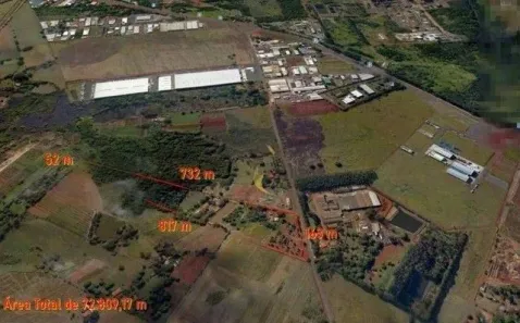 Lote/Terreno à venda, 72809m² no Betel, Paulínia