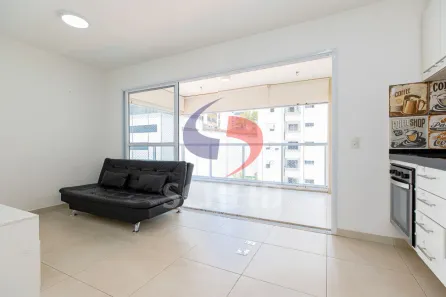Apartamento com 1 Quarto à venda, 43m² no Santo Amaro, São Paulo
