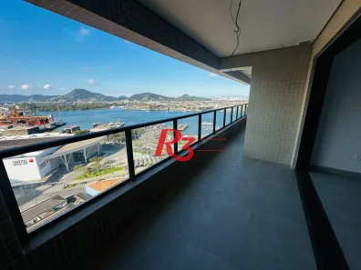 Apartamento com 2 Quartos para alugar, 65m² no Ponta da Praia, Santos
