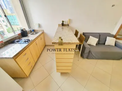 Flat com 1 Quarto para alugar, 38m² no Pinheiros, São Paulo