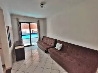 Apartamento com 1 Quarto para alugar, 50m² no Ocian, Praia Grande