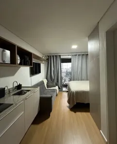 Apartamento com 1 Quarto para alugar, 28m² no Santo Amaro, São Paulo