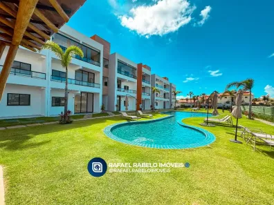 Apartamento com 2 Quartos para alugar, 52m² no Porto das Dunas, Aquiraz