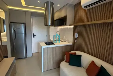 Apartamento com 1 Quarto para alugar, 32m² no Indianópolis, São Paulo