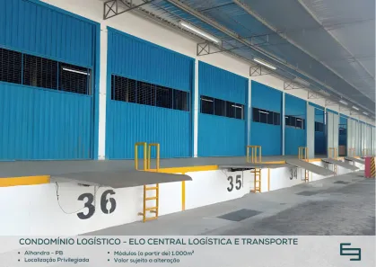 para alugar, 2100m² no Centro, Alhandra