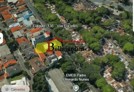 Lote/Terreno à venda, 707m² no Centro, São Bernardo do Campo