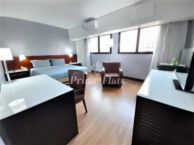 Flat com 1 Quarto à venda, 29m² no Cidade Monções, São Paulo
