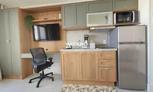 Apartamento com 1 Quarto para alugar, 25m² no Santo Amaro, São Paulo