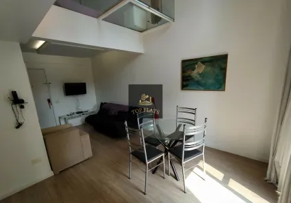Flat com 1 Quarto para alugar, 52m² no Moema, São Paulo