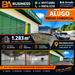 Galpão/Depósito/Armazém para alugar, 1280m² no Jardim Jordão, Jaboatão dos Guararapes