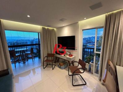 Apartamento com 3 Quartos à venda, 128m² no Encruzilhada, Santos