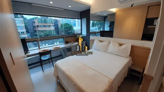 Flat com 1 Quarto para alugar, 20m² no Pinheiros, São Paulo