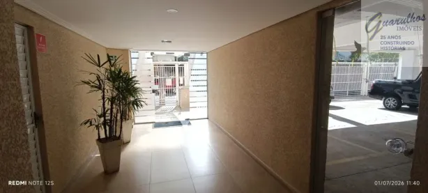 Apartamento com 2 Quartos para alugar, 55m² no Vila Milton, Guarulhos
