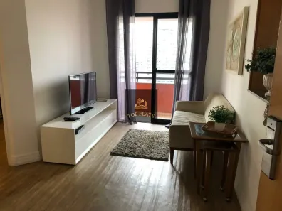 Flat com 1 Quarto para alugar, 54m² no Cidade Monções, São Paulo