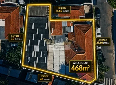 Lote/Terreno à venda, 200m² no Vila Homero Thon, Santo André