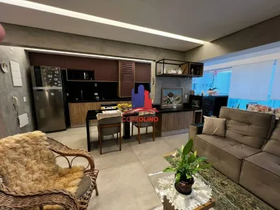 Apartamento com 1 Quarto à venda, 55m² no Ponta da Praia, Santos
