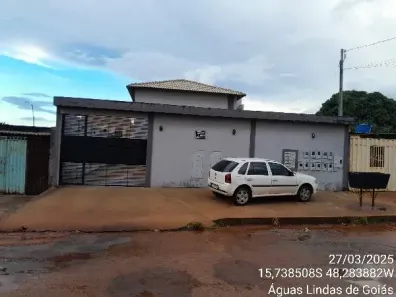 Apartamento com 2 Quartos à venda, 50m² no Parque da Barragem Setor 09, Águas Lindas de Goiás